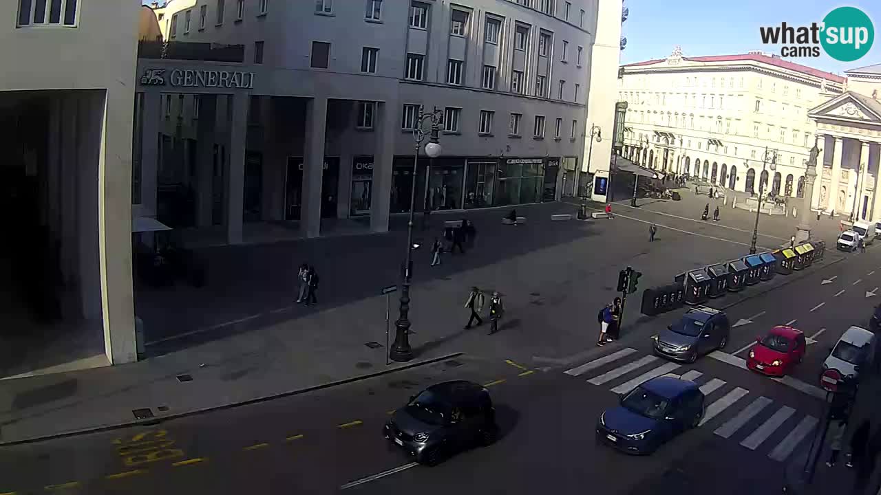 Trieste – Borsa square webcam live