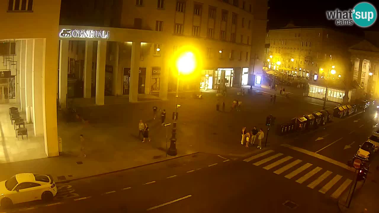 Trieste – Borsa square webcam live