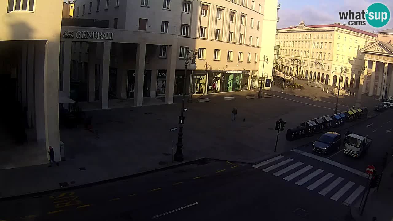 Trieste – Borsa square webcam live