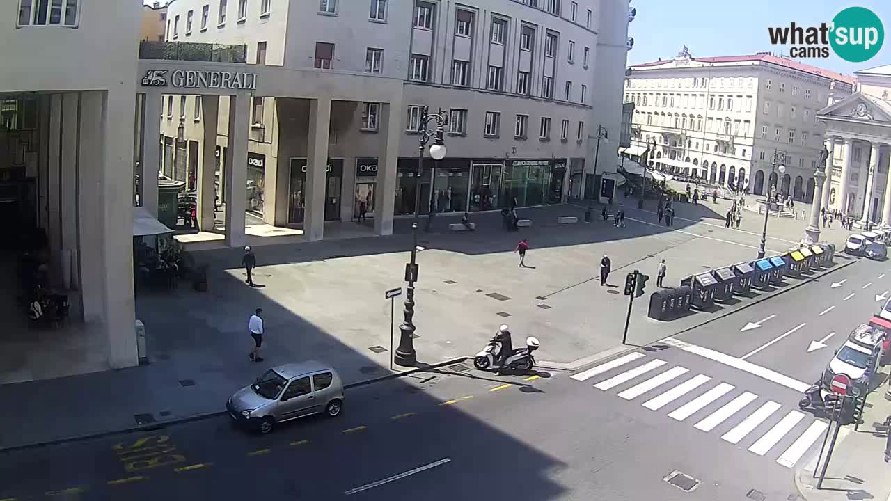 Trieste – Borsa square webcam live