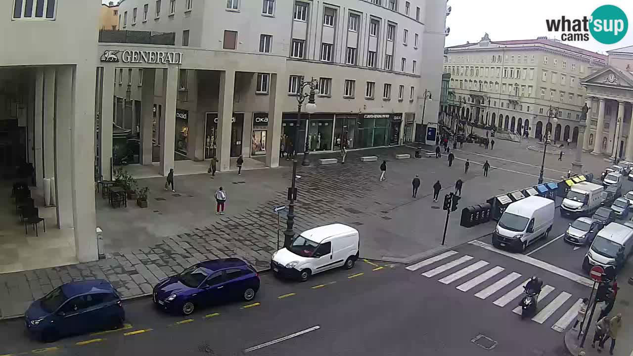 Trieste – Borsa square webcam live
