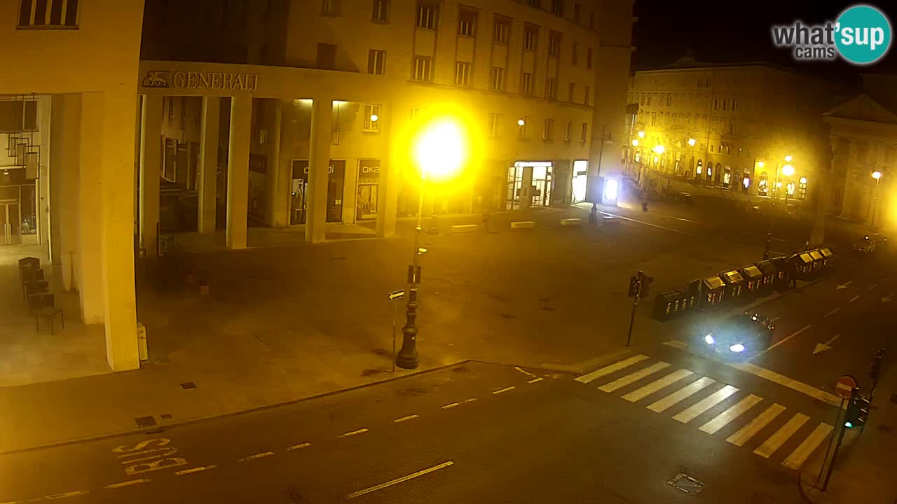Trieste – Borsa square webcam live
