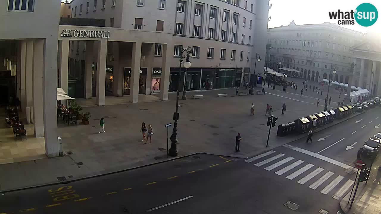 Trieste – Borsa square webcam live