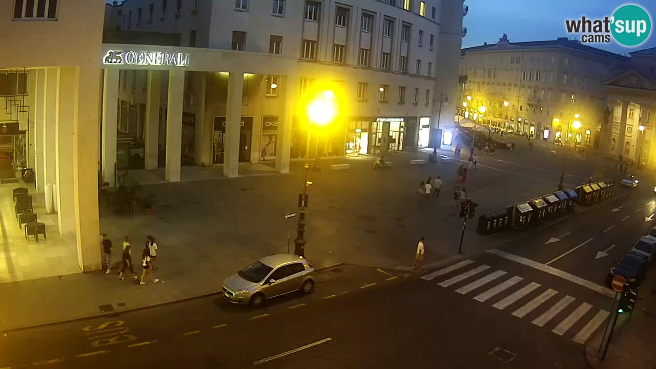 Trieste – Borsa square webcam live