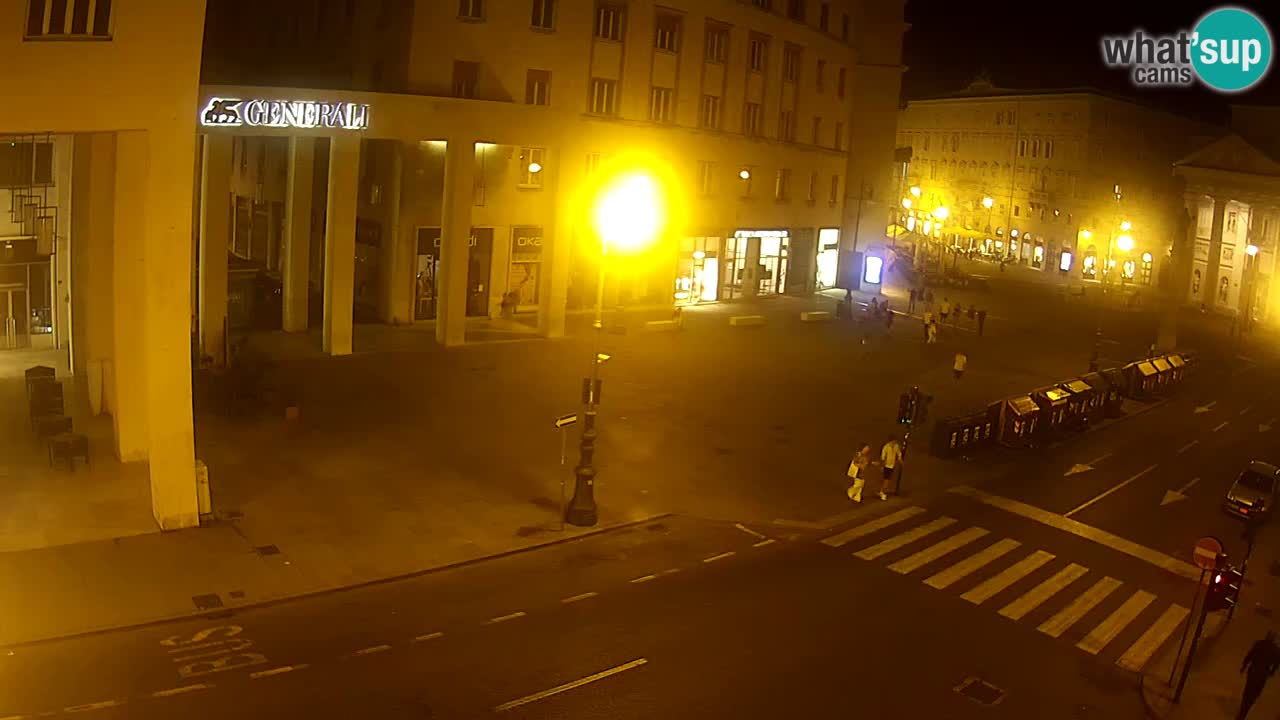 Trieste – Place de la Borsa webcam live