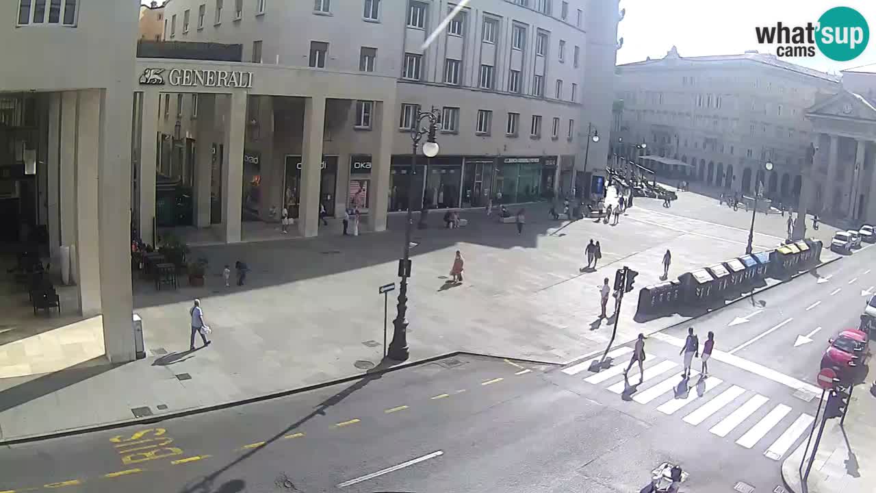 Trieste – Borsa square webcam live