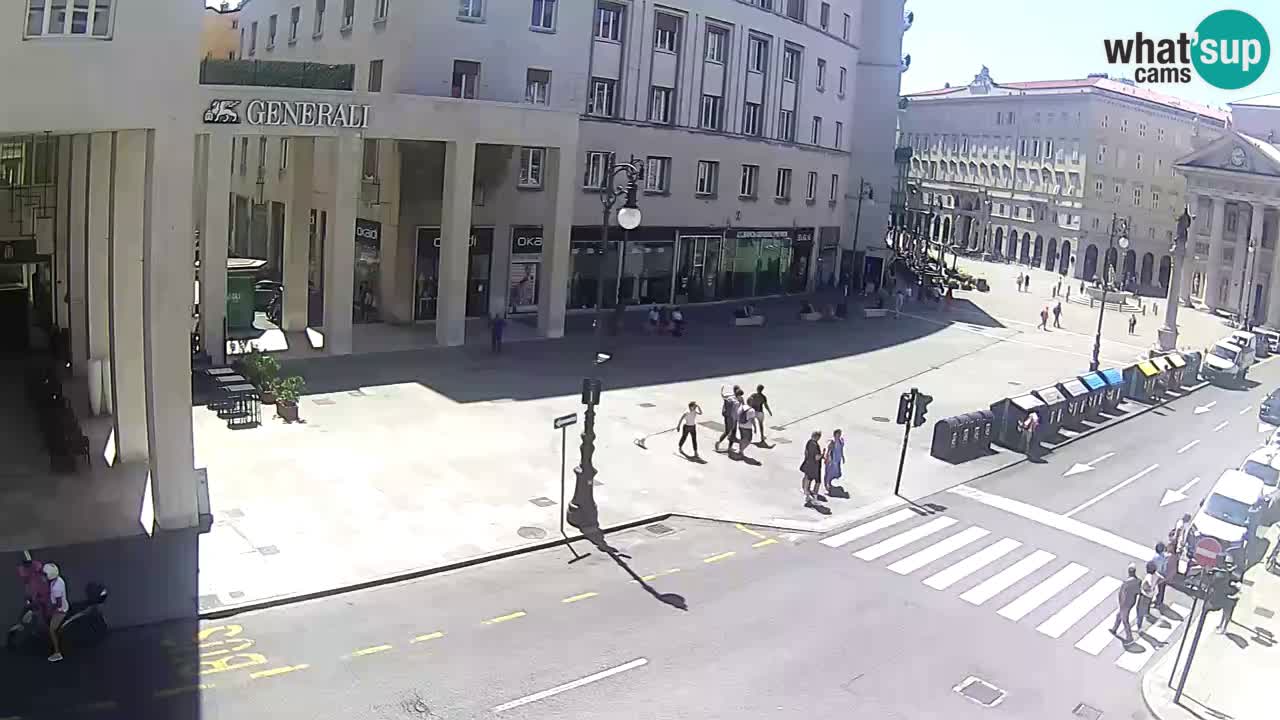 Trieste – Borsa square webcam live