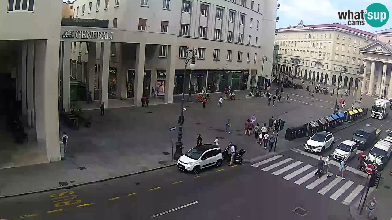 Trieste – Borsa square webcam live