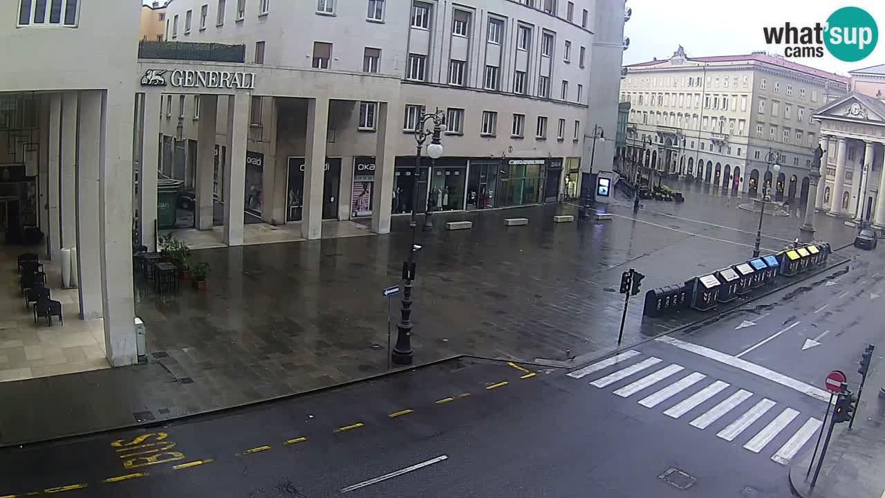Trieste – Borsa square webcam live
