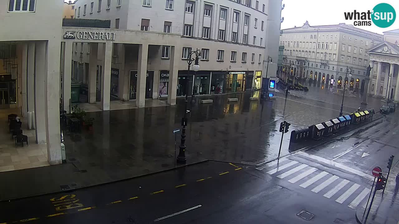 Trieste – Place de la Borsa webcam live