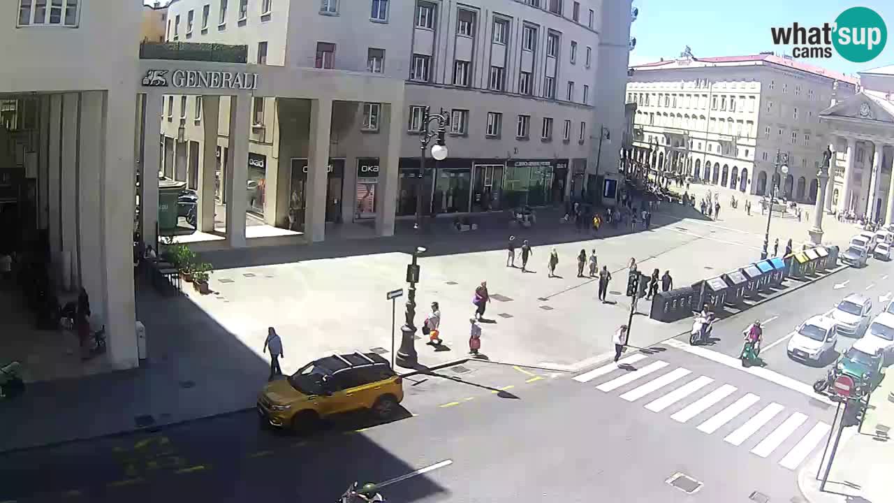 Trieste – Borsa square webcam live