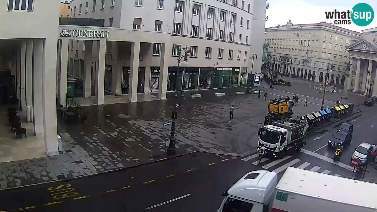 Trieste – Borsa square webcam live