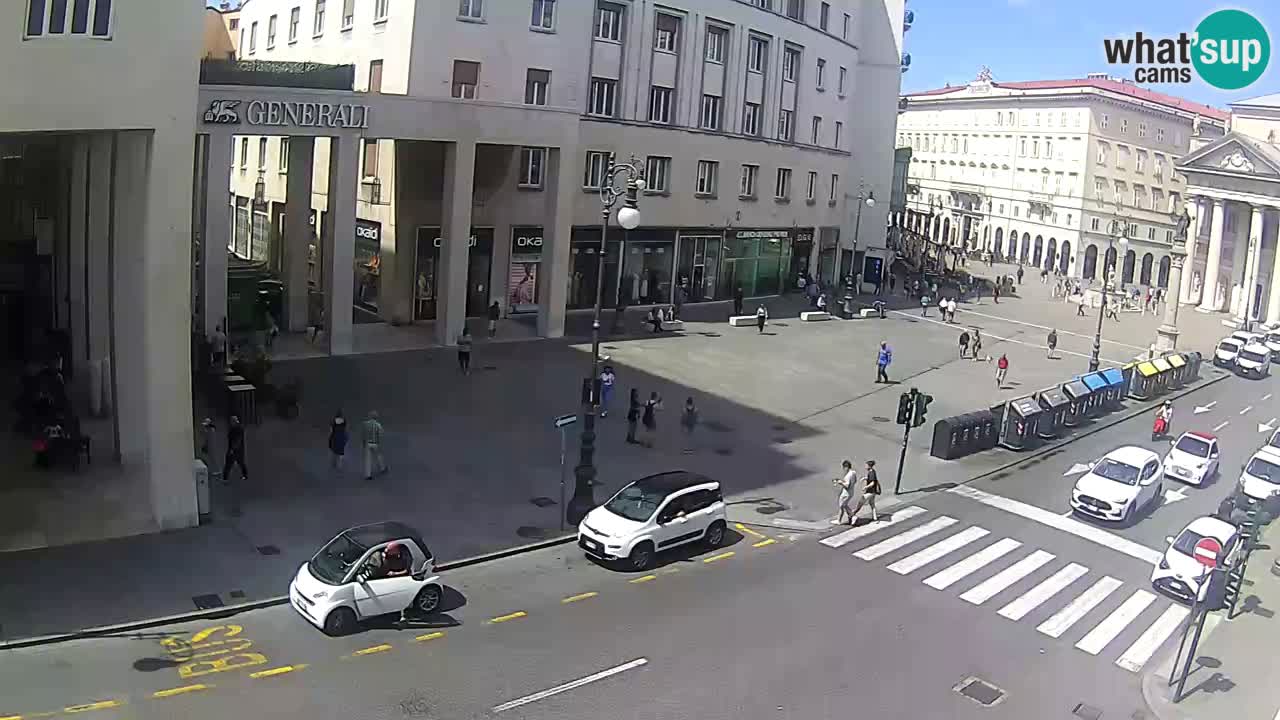 Trieste – Borsa square webcam live