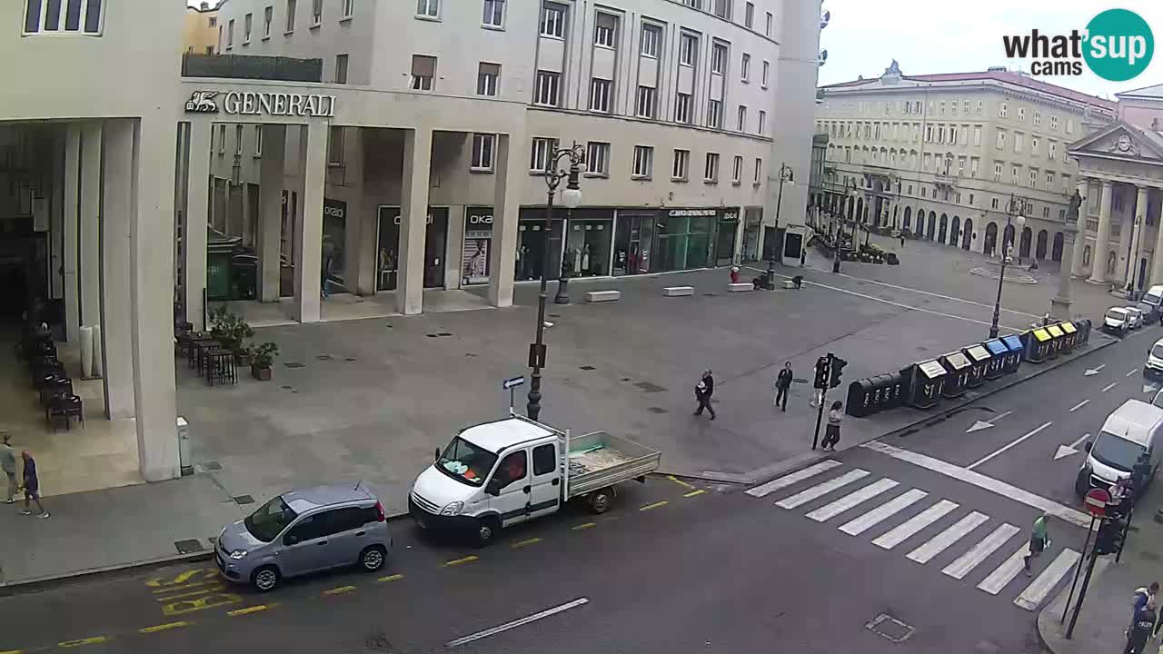 Trieste – Borsa square webcam live