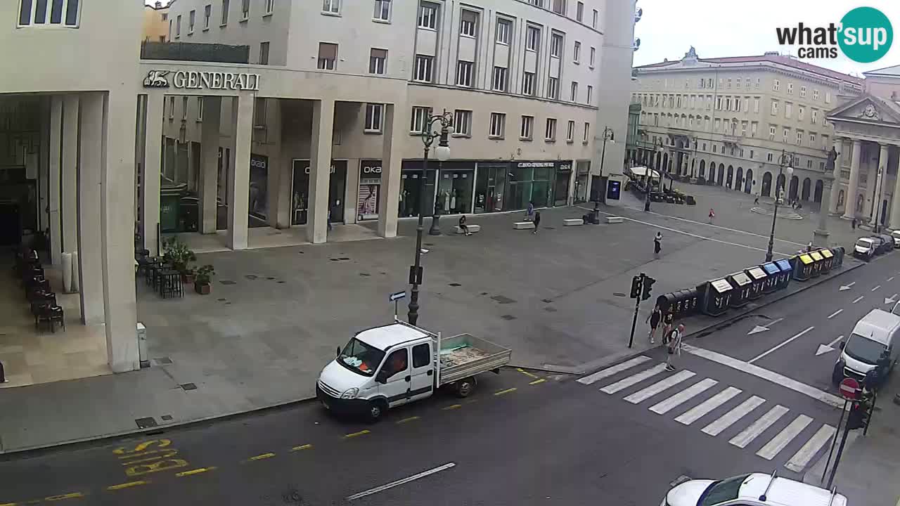 Trieste – Borsa square webcam live