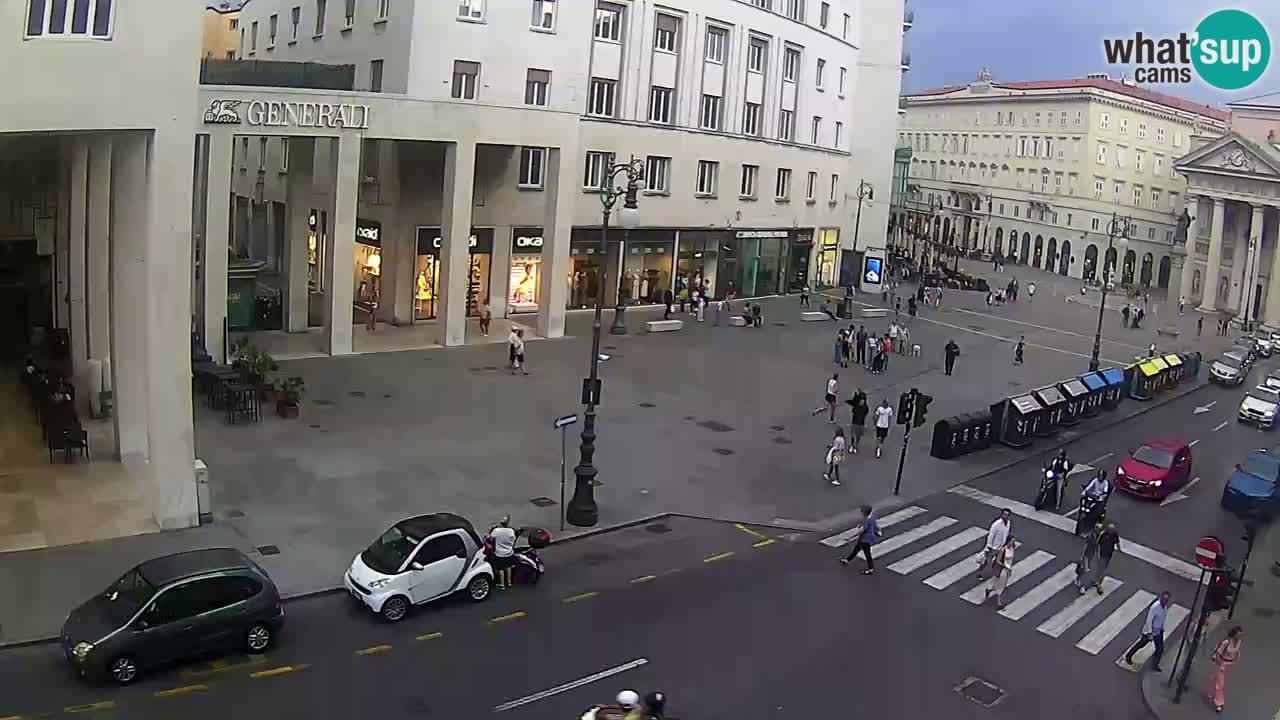 Trieste – Borsa square webcam live