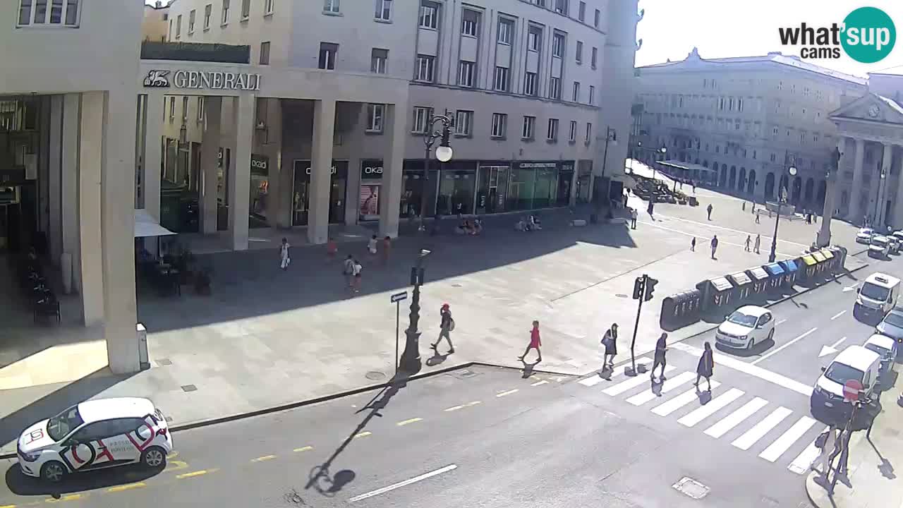 Trieste – Borsa square webcam live