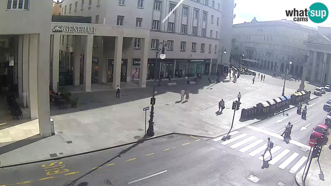 Trieste – Borsa square webcam live