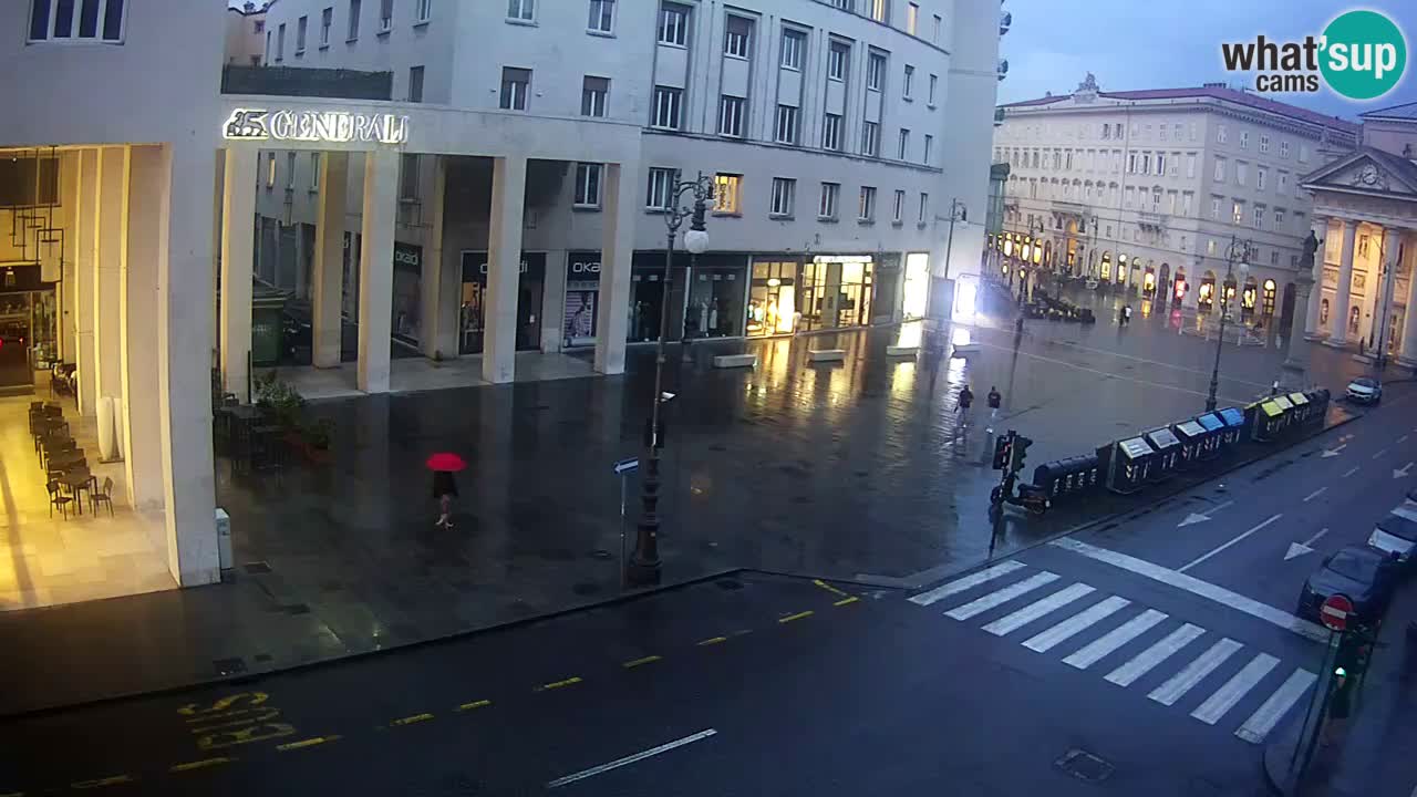 Trieste – Place de la Borsa webcam live
