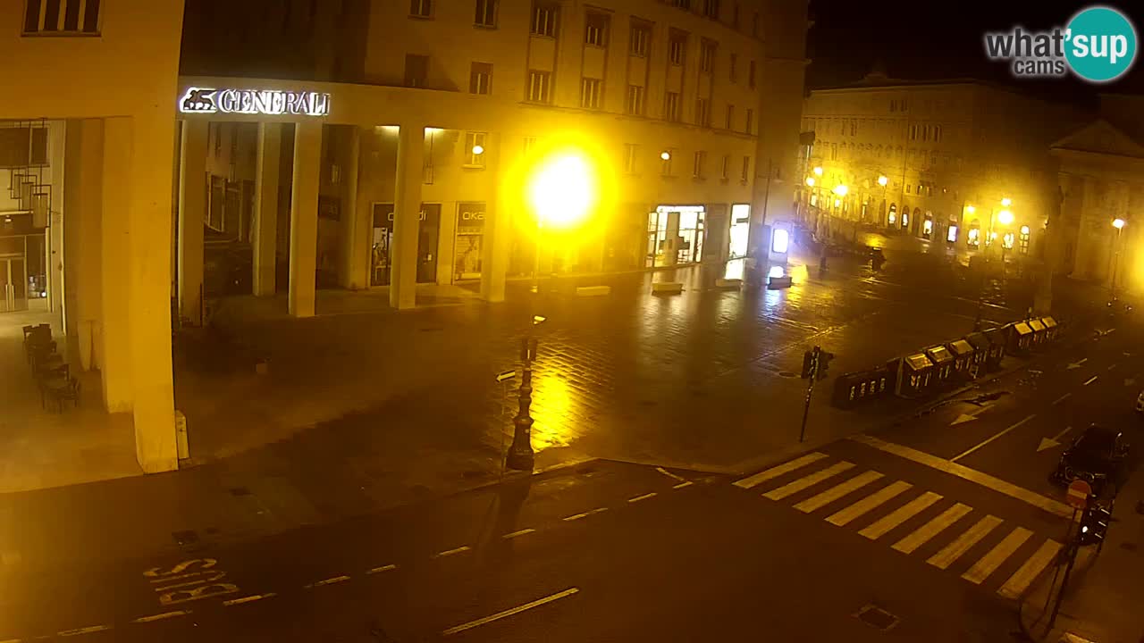 Trieste – Plaza de la Borsa webcam live