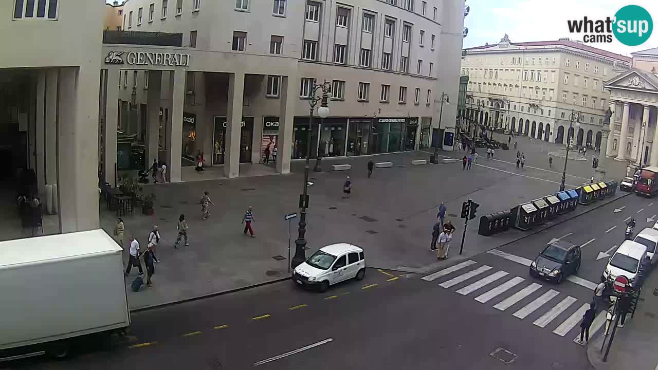 Trieste – Borsa square webcam live