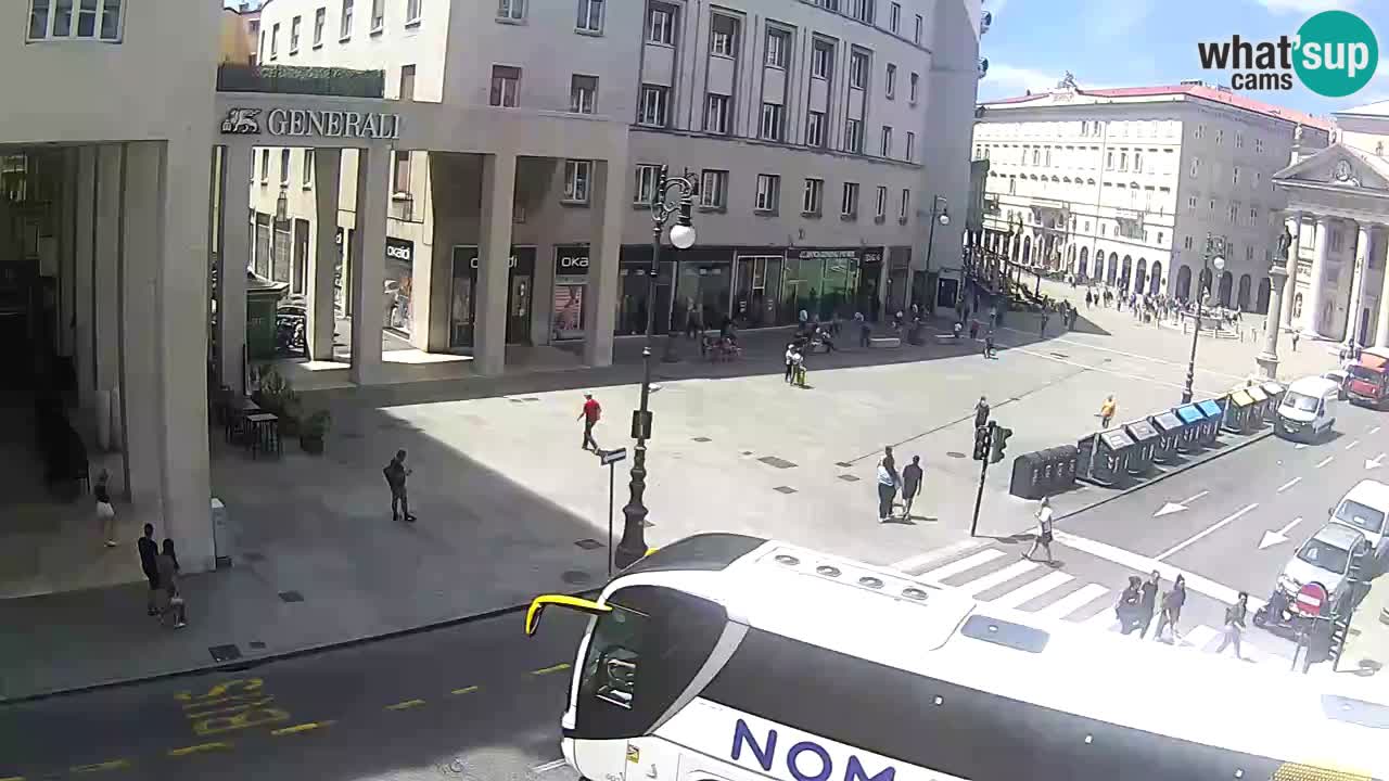 Trieste – Borsa square webcam live