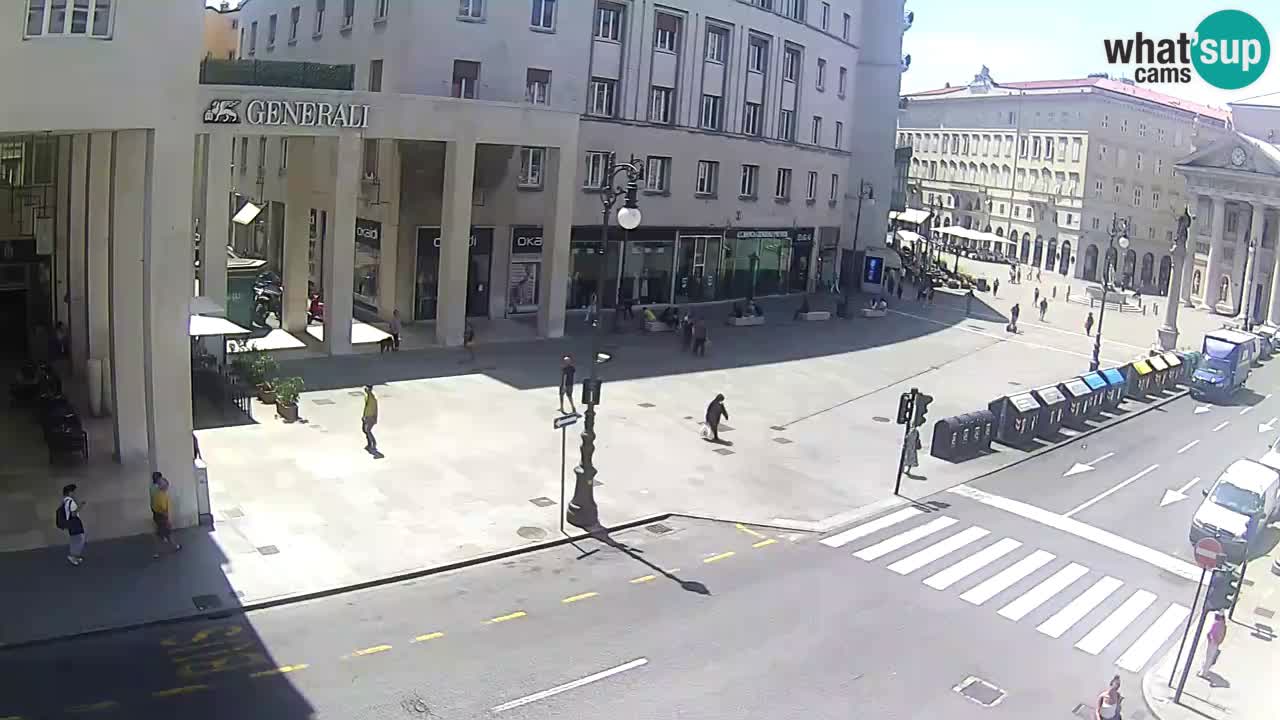 Trieste – Borsa square webcam live