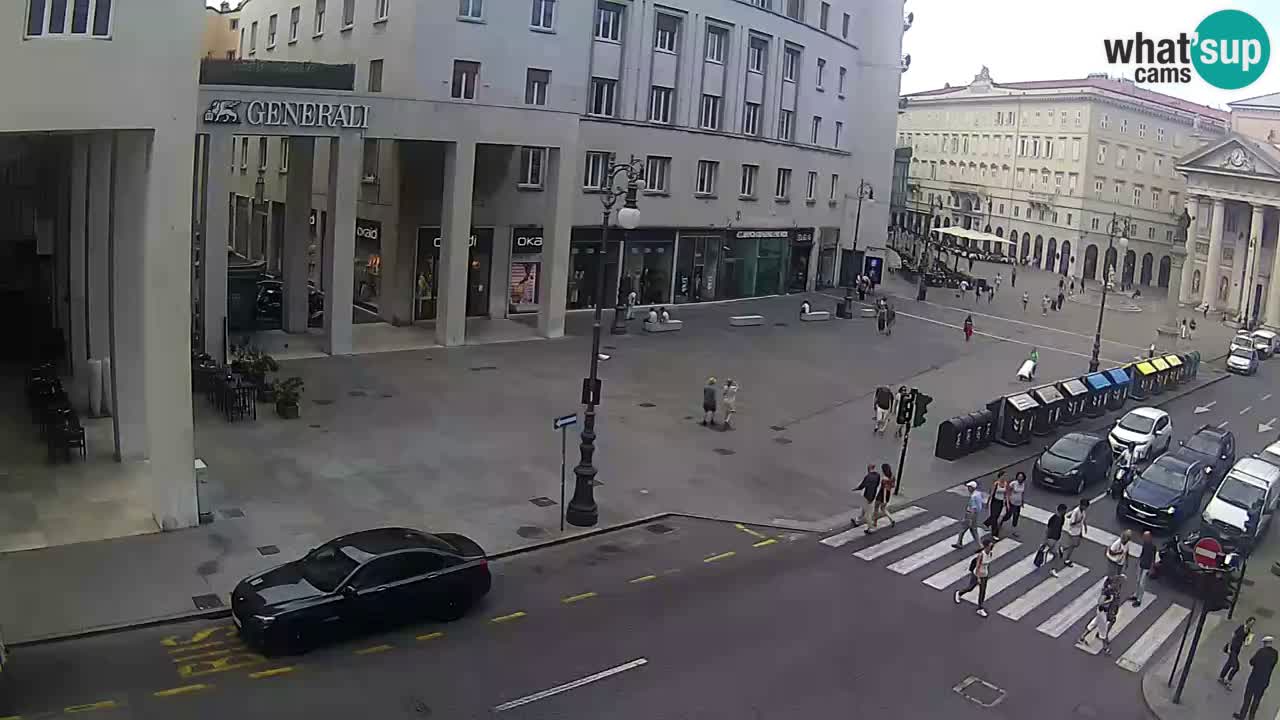 Trieste – Place de la Borsa webcam live