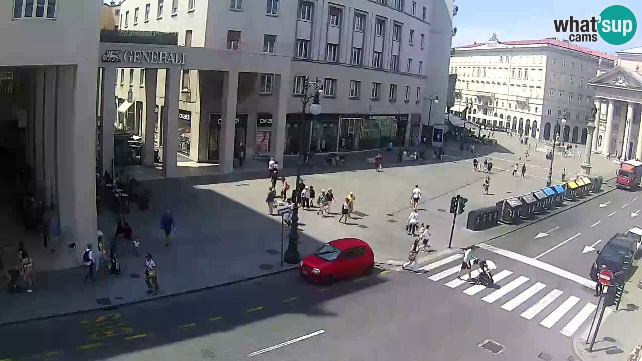 Trieste – Borsa square webcam live