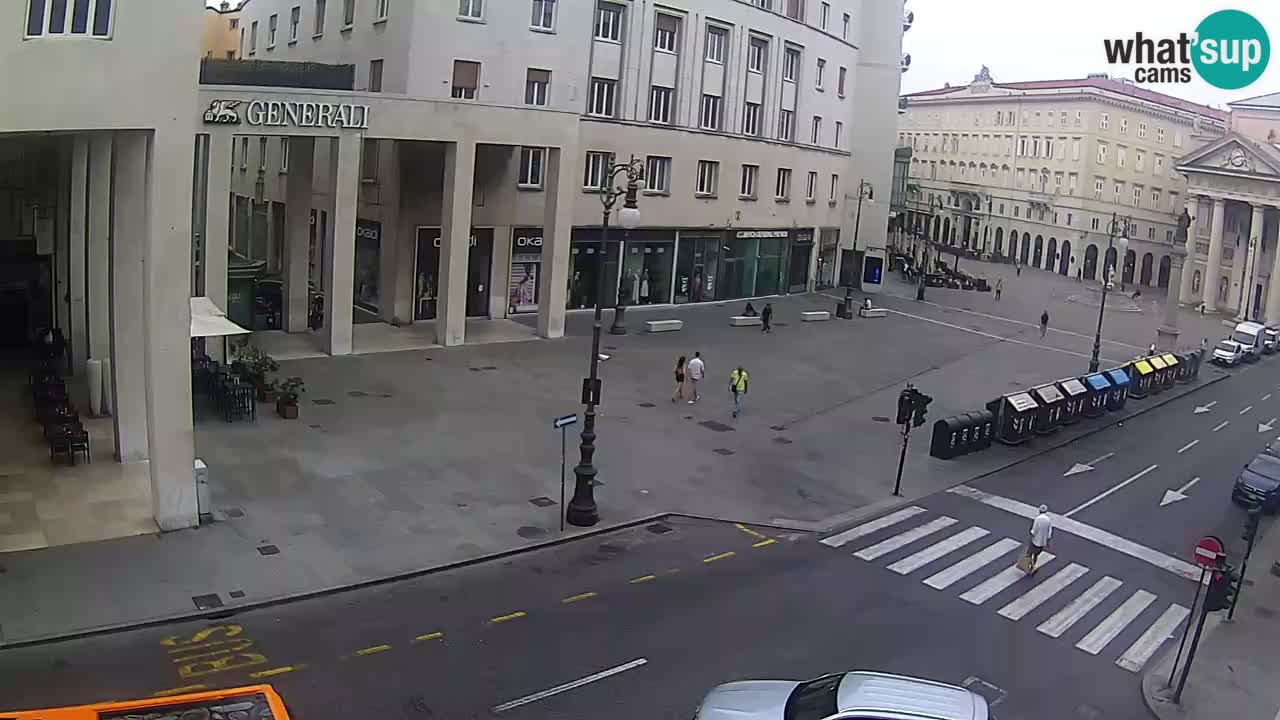 Trieste – Borsa square webcam live