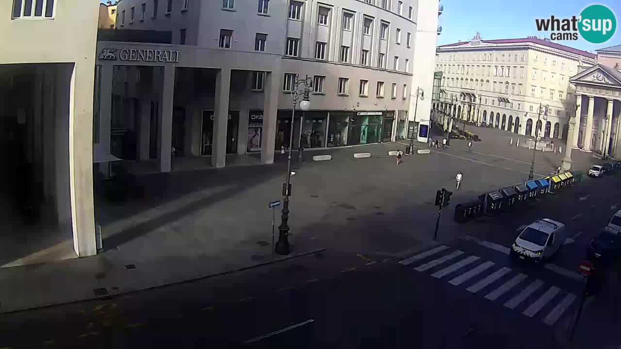 Trieste – Borsa square webcam live