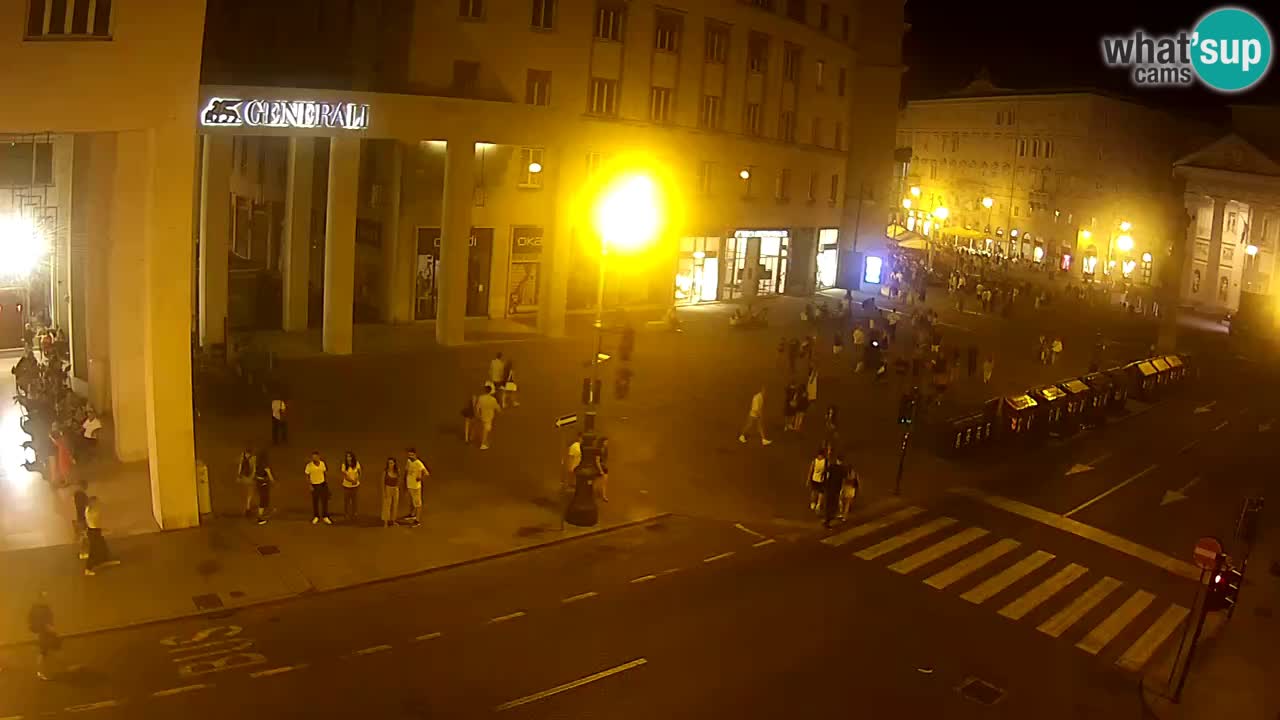 Trieste – Borsa square webcam live