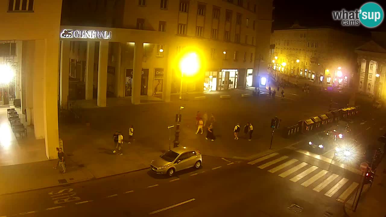 Trieste – Place de la Borsa webcam live