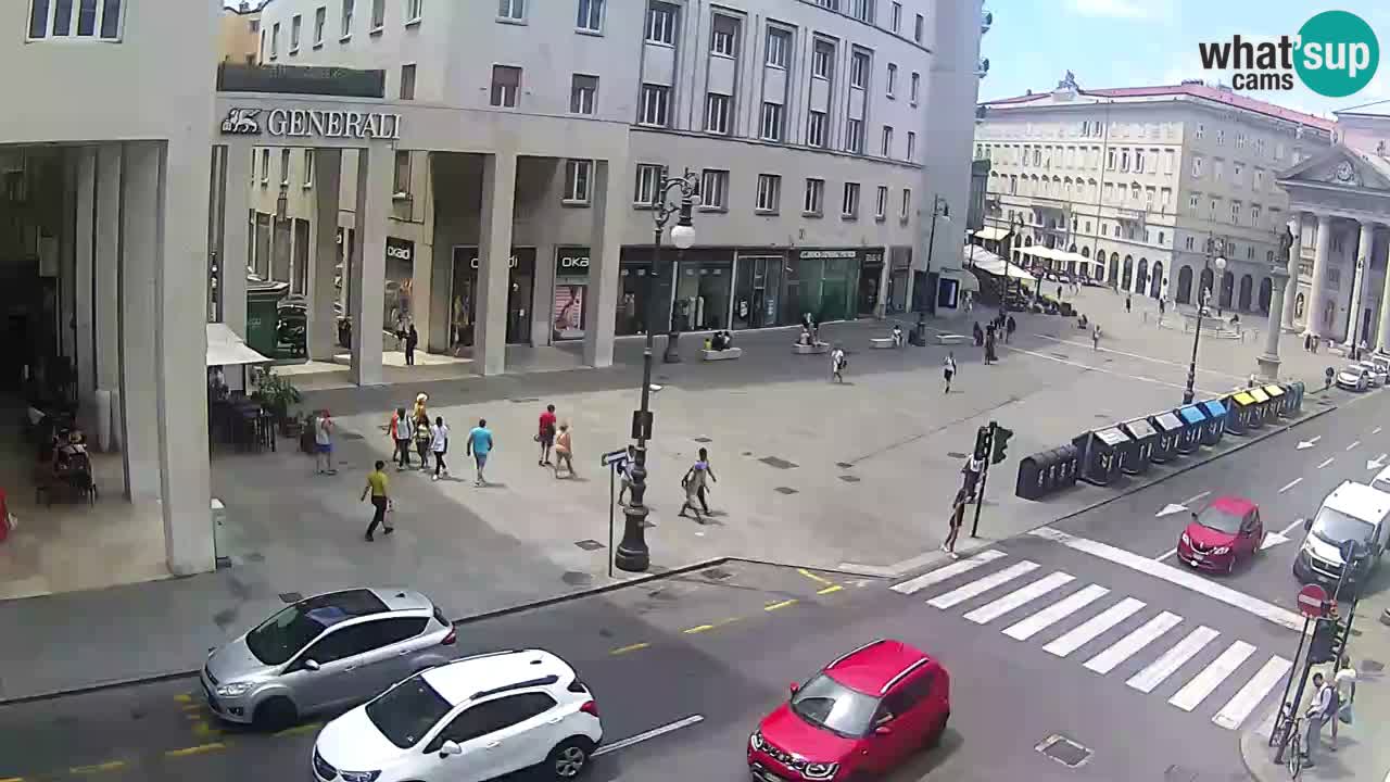 Trieste – Borsa square webcam live