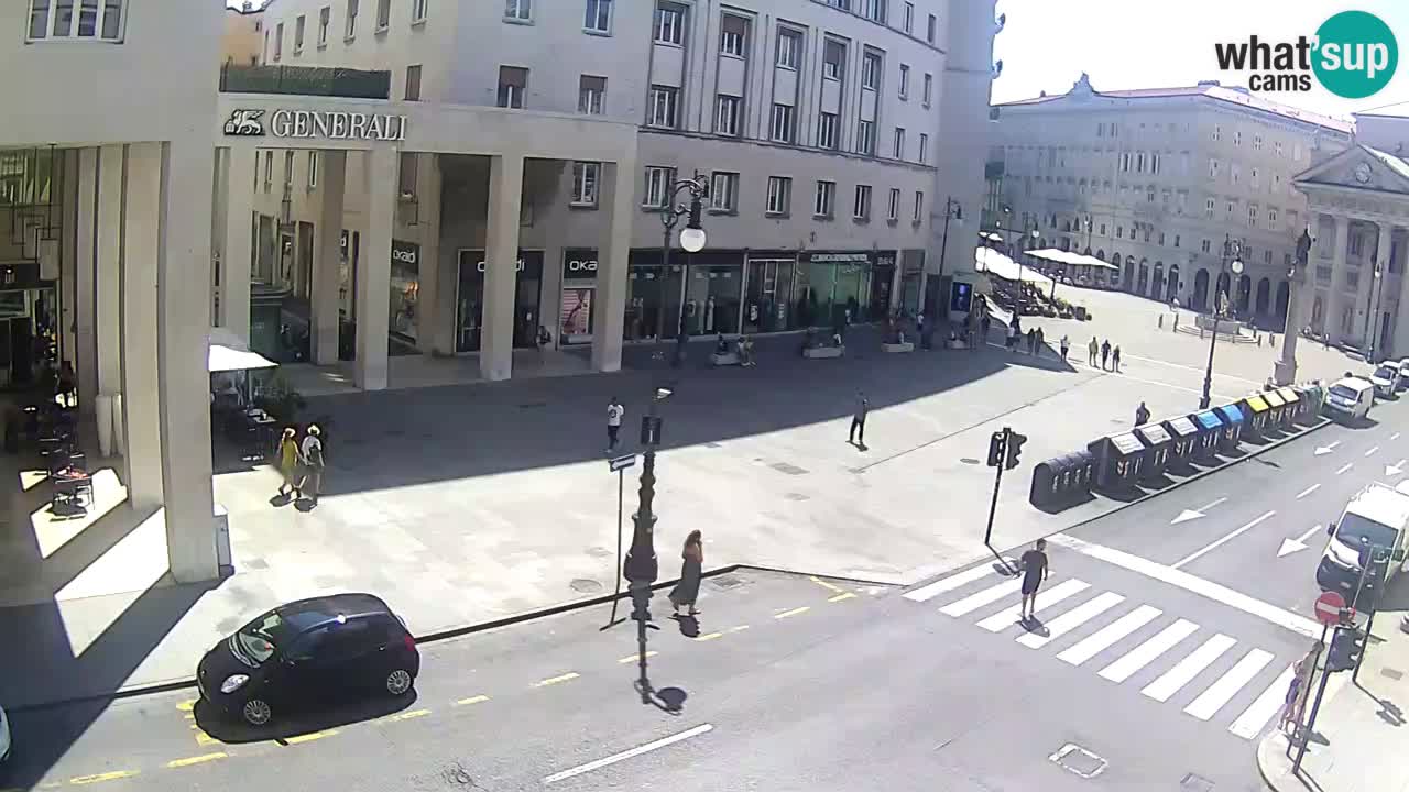 Trieste – Borsa square webcam live