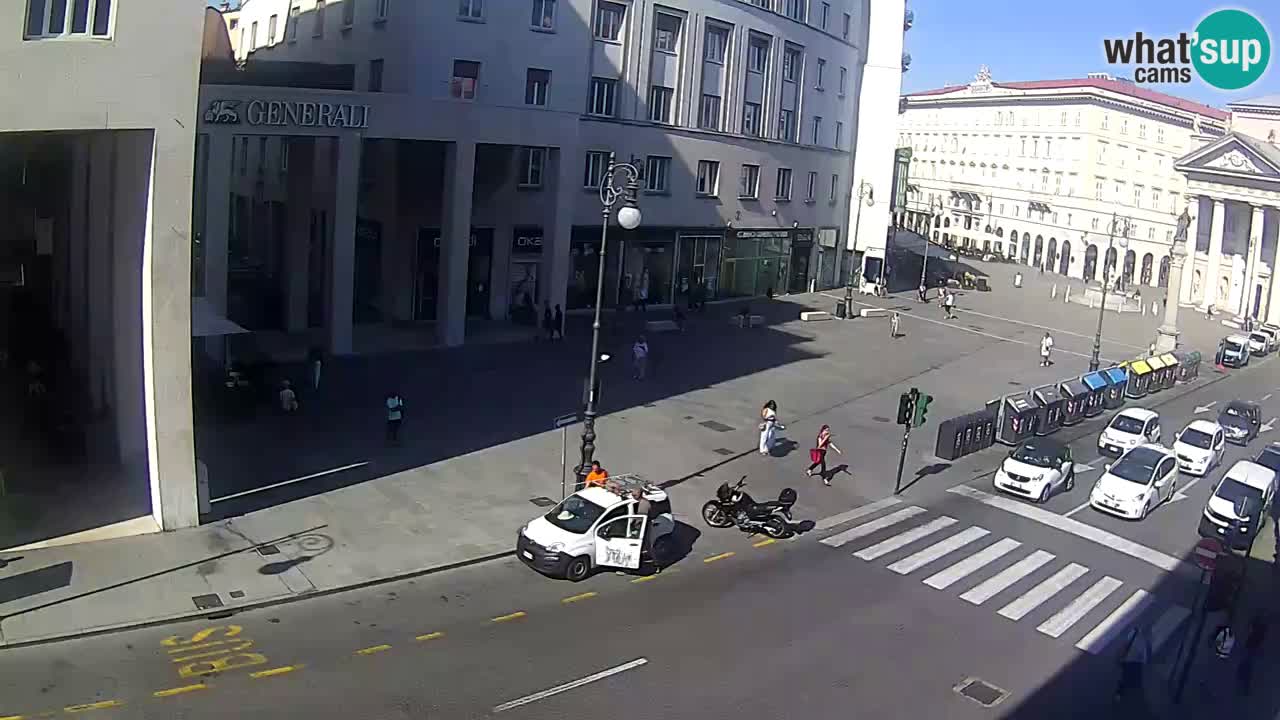 Trieste – Borsa square webcam live