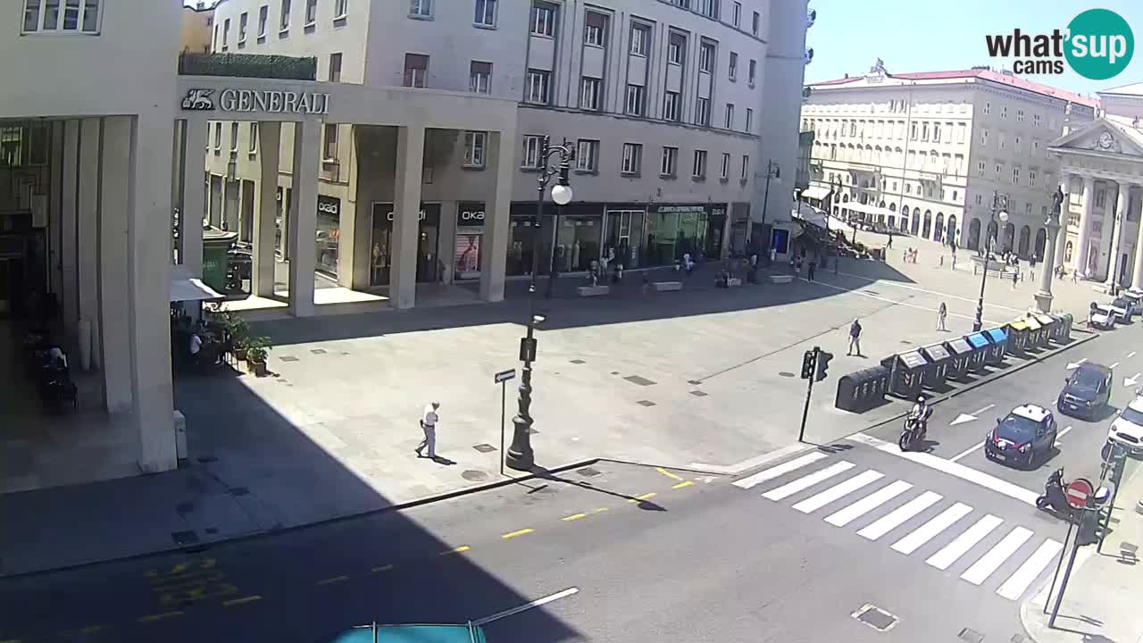 Trieste – Borsa square webcam live