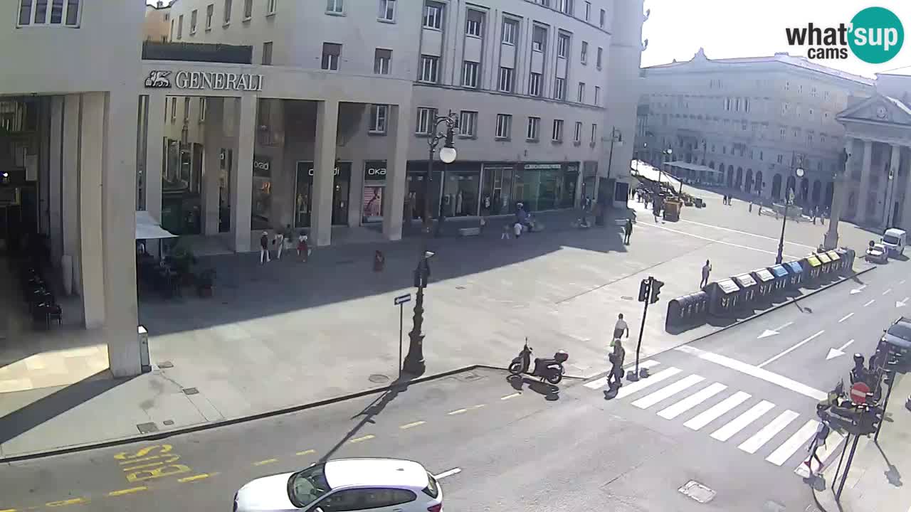 Trieste – Borsa square webcam live