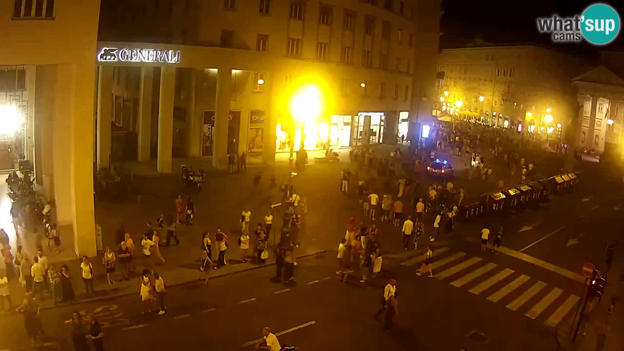 Trieste – Borsa square webcam live