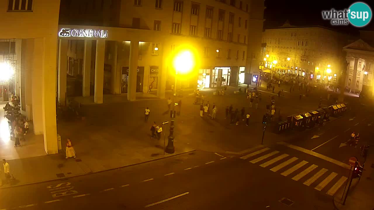 Trieste – Borsa square webcam live