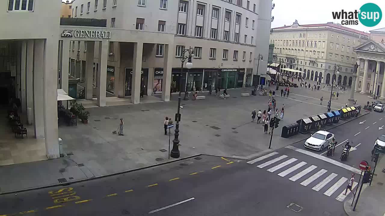 Trieste – Borsa square webcam live