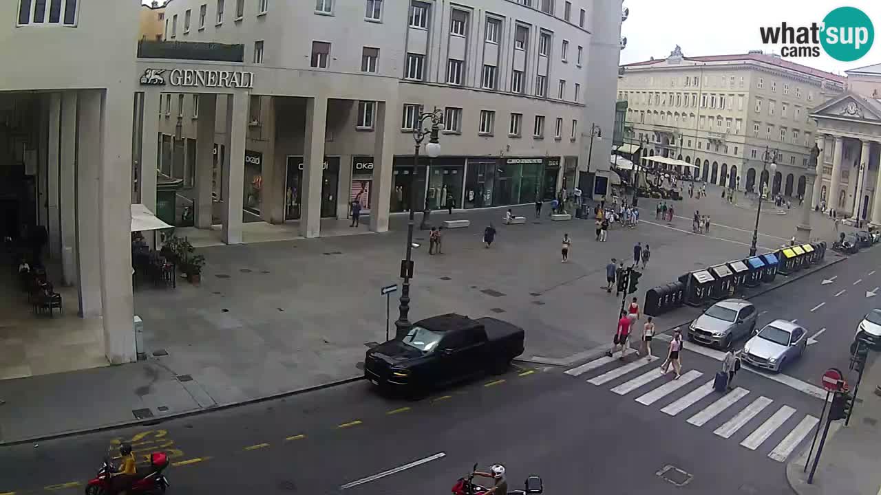 Trieste – Borsa square webcam live