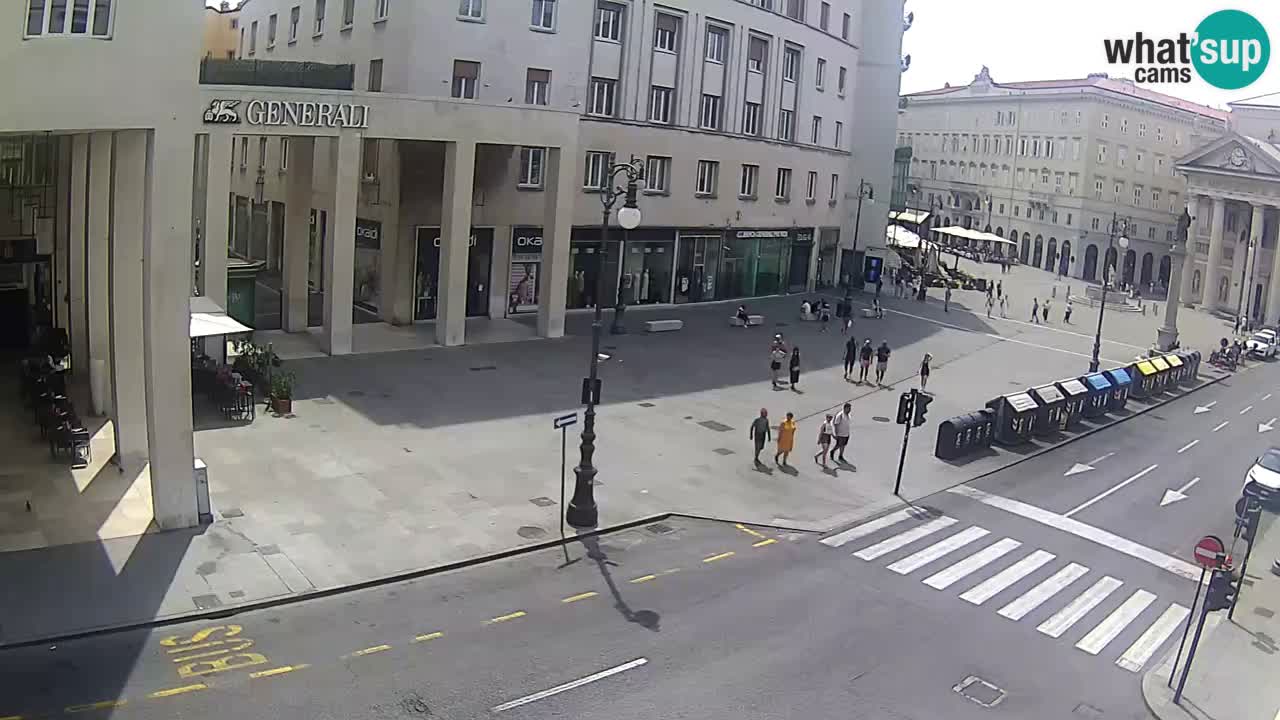 Trieste – Borsa square webcam live