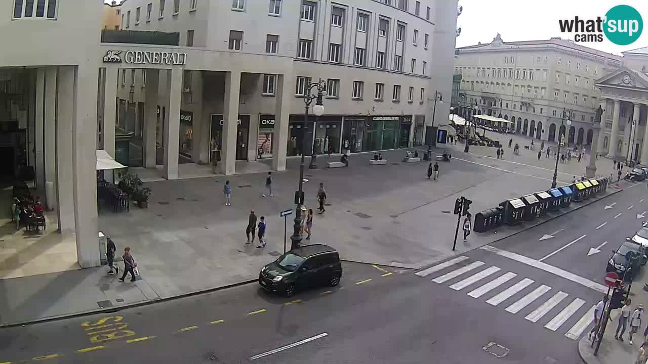 Trieste – Borsa square webcam live
