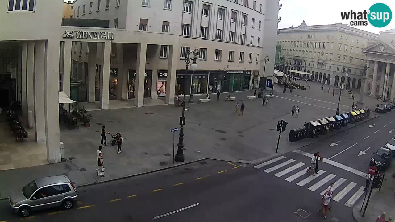 Trieste – Borsa square webcam live