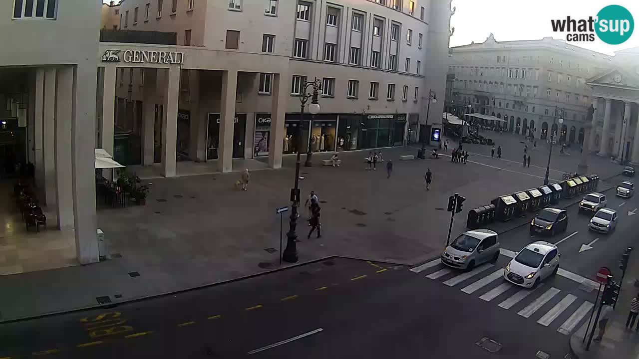 Trieste – Borsa square webcam live