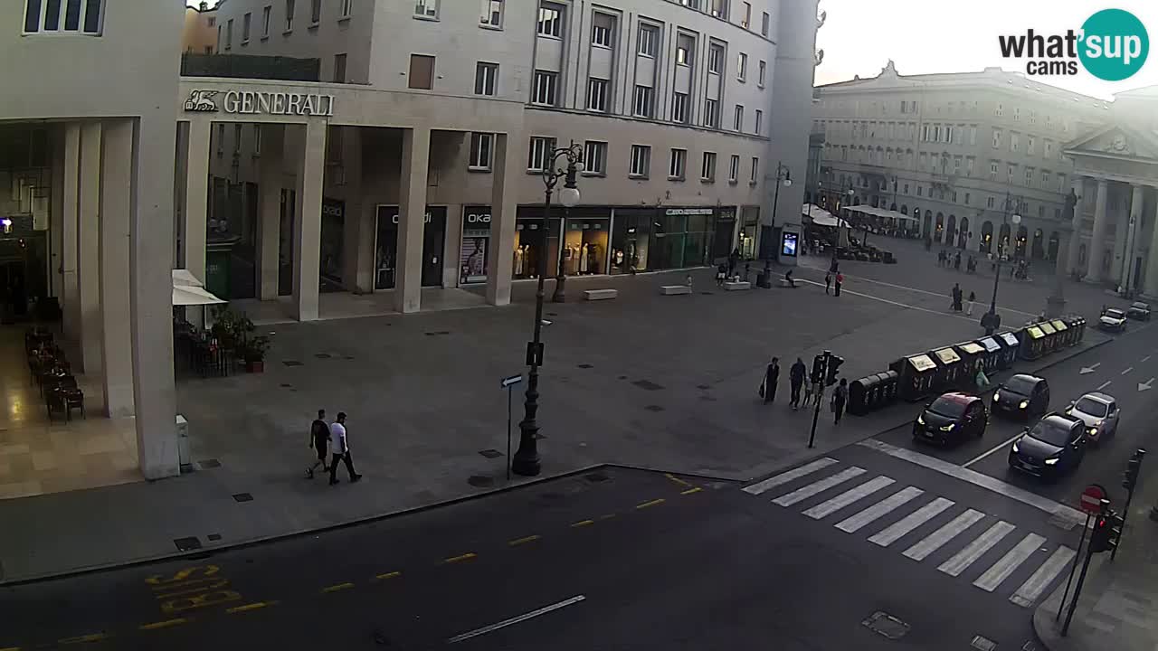 Trieste – Borsa square webcam live