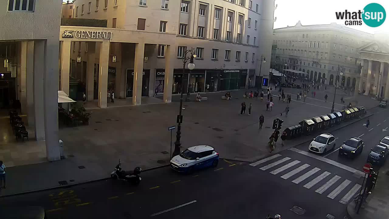 Trieste – Borsa square webcam live