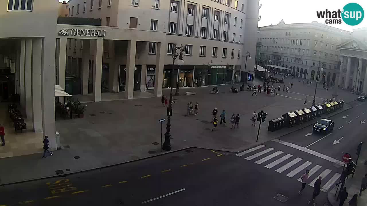 Trieste – Borsa square webcam live