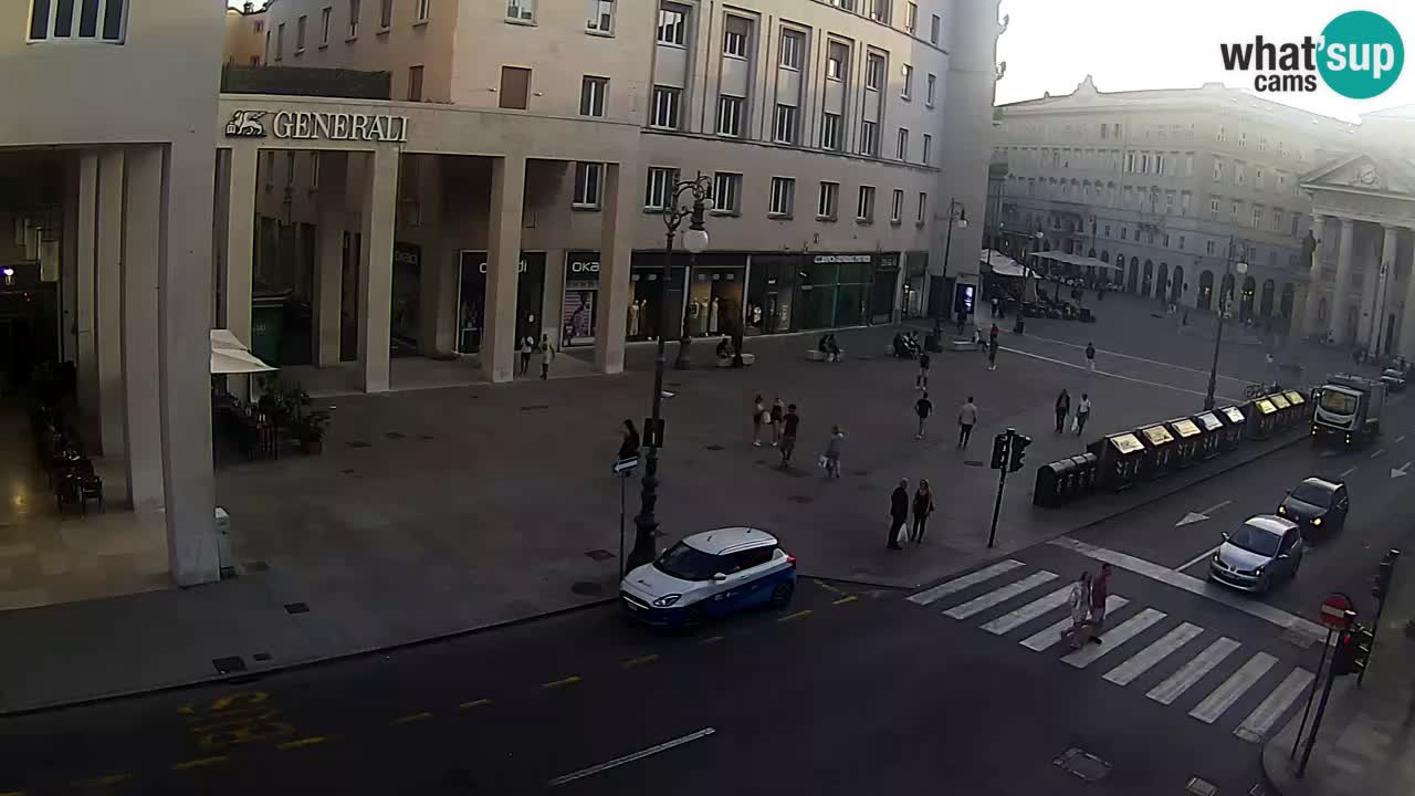 Trieste – Plaza de la Borsa webcam live